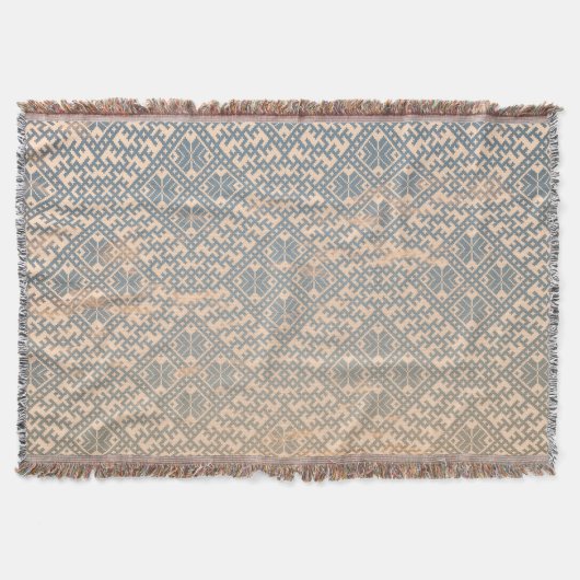 Couverture Design motif traditionnel pastel nordique (Devant)