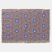 Couverture Design rétro avec des cercles orange et violet (Devant)