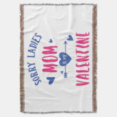 COUVERTURE DÉSOLÉ MESDAMES MAMAN EST MA SAINTE VALENTINE (devant Vertical)