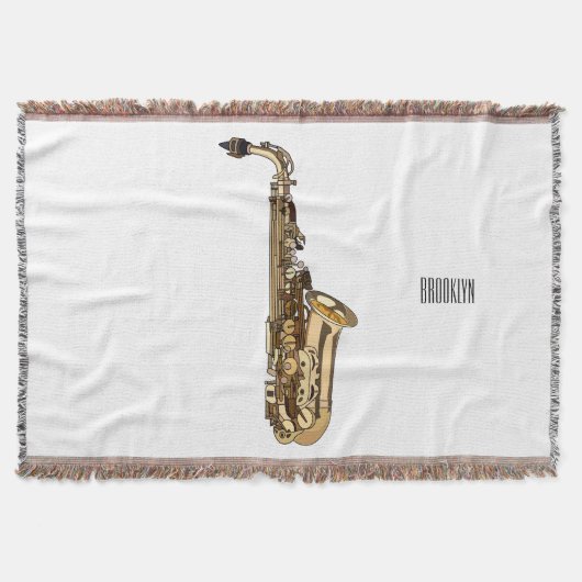 Couverture dessin animé saxophone (Devant)