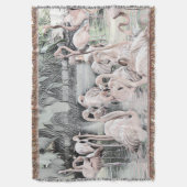 Couverture Dessin de Flamants roses roses et blancs dans l'ea (devant Vertical)