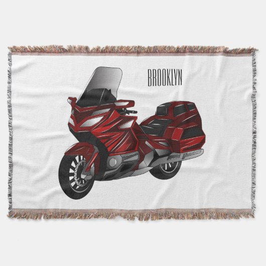 Couverture Dessin de moto de tourisme (Devant)
