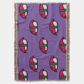 Couverture Dessin Kawaii Sushi, Riz de Poisson et Algues (devant Vertical)