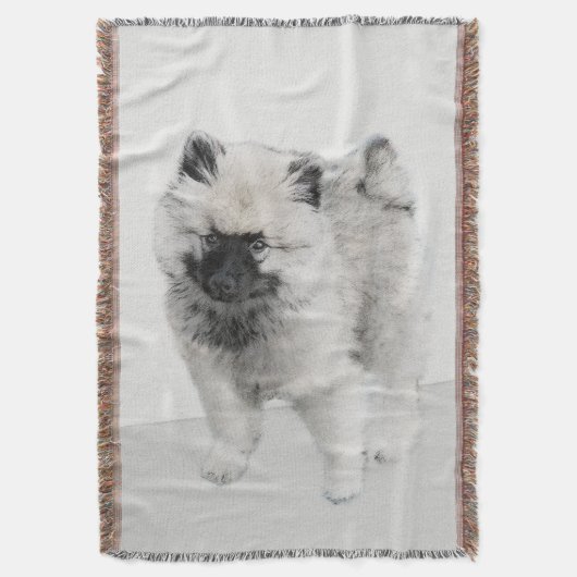 Couverture Dessin Keeshond Chiot - Joli dessin original Chien (devant Vertical)