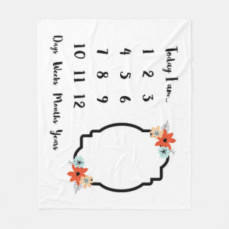 Couverture d'étape importante de bébé