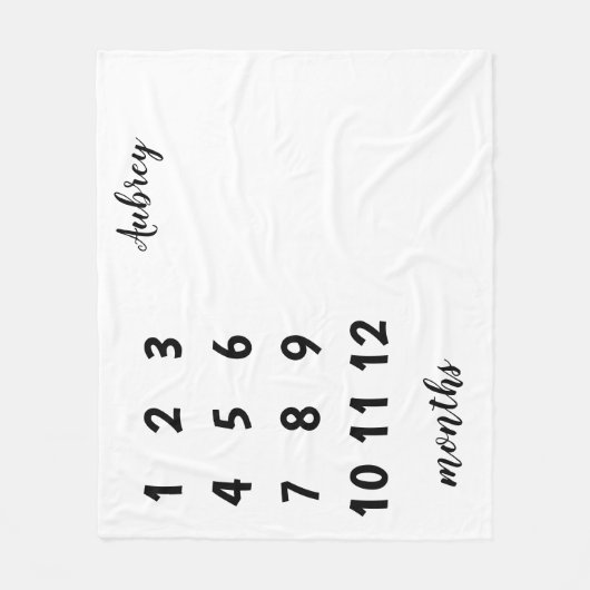 Couverture d'étape importante de bébé (Devant)