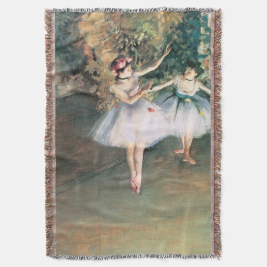 Couverture Deux danseurs sur scène par Edgar Degas, Art Vinta (devant Vertical)