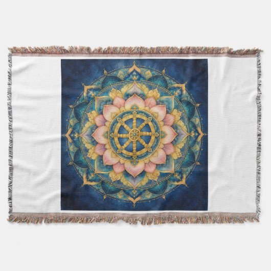 Couverture Dhamar Lotus Mandala (Devant)