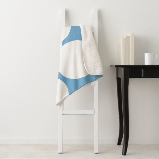 Couverture d'hybride bleu doux (En situation)