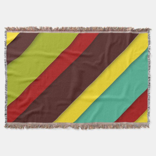 Couverture Diagonales multicolores (Devant)