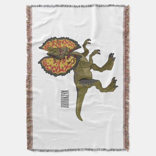 Couverture Dilophosaurus dessin animé (devant Vertical)