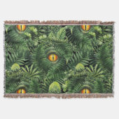 Couverture Dinosaur Eyes Green Plants Ancient Creature Art (Devant)