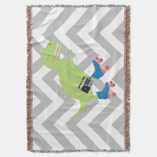 Couverture Dinosaure Roller Skating Radio (devant Vertical)