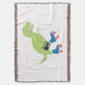 Couverture Dinosaure Roller Skating Radio (devant Vertical)