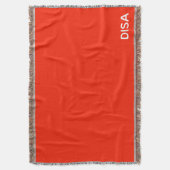 Couverture Disa Red color (devant Vertical)