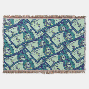 Couverture Dollar Billets : Motif d'argent transparent