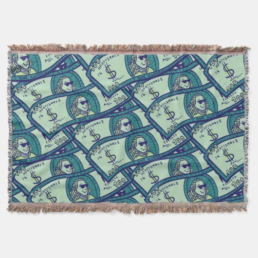 Couverture Dollar Billets : Motif d'argent transparent (Devant)