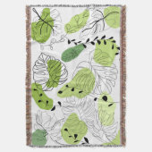 Couverture Doodle botanique minimaliste de brise printanière (devant Vertical)