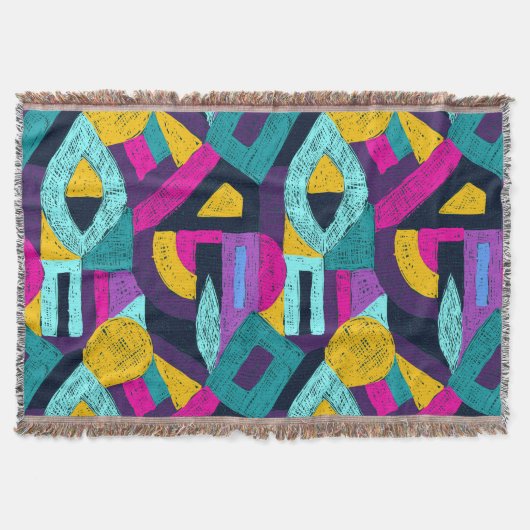 Couverture Doodles rétro : pop art géométrique. (Devant)