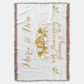 Couverture d'or faite sur commande de jet (devant Vertical)