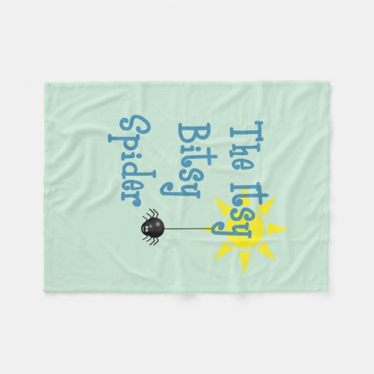 Couverture d'ouatine d'araignée d'Itsy Bitsy (Devant (Horizontal))