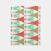 couverture d'ouatine d'arbre de Noël de bande (Devant)