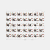 Couverture d'ouatine de bouledogue français (Devant (Horizontal))