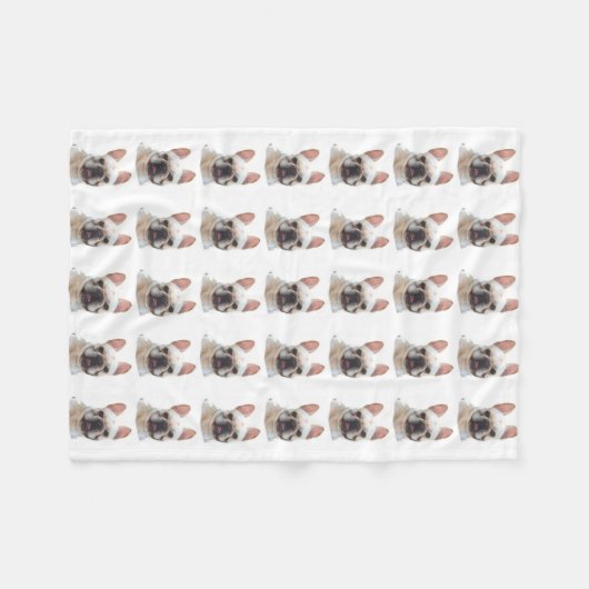 Couverture d'ouatine de bouledogue français (Devant (Horizontal))