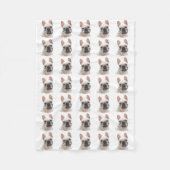 Couverture d'ouatine de bouledogue français (Devant)