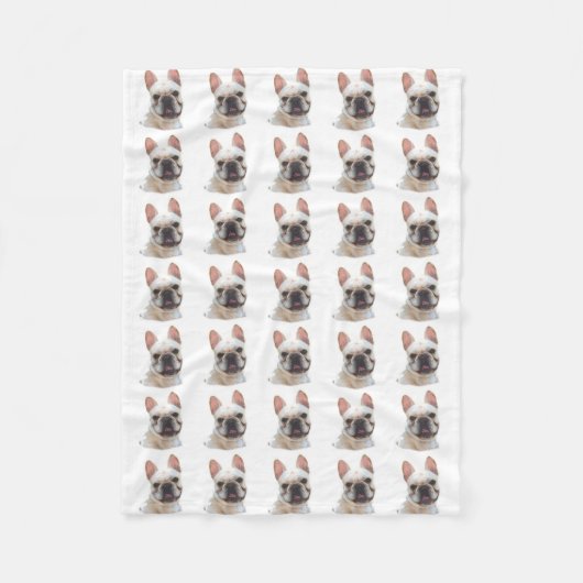 Couverture d'ouatine de bouledogue français (Devant)