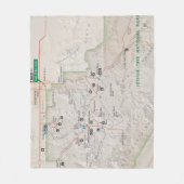 Couverture d'ouatine de carte d'arbre de Joshua (Devant)