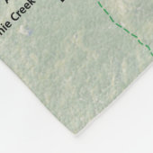 Couverture d'ouatine de carte de lac crater (Coin)