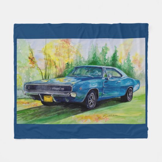 Couverture d'ouatine de chargeur de 68 Dodge (Devant (Horizontal))