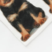 Couverture d'ouatine de chiot de rottweiler (Coin)