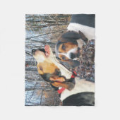 Couverture d'ouatine de Coonhound de marcheur (Devant)