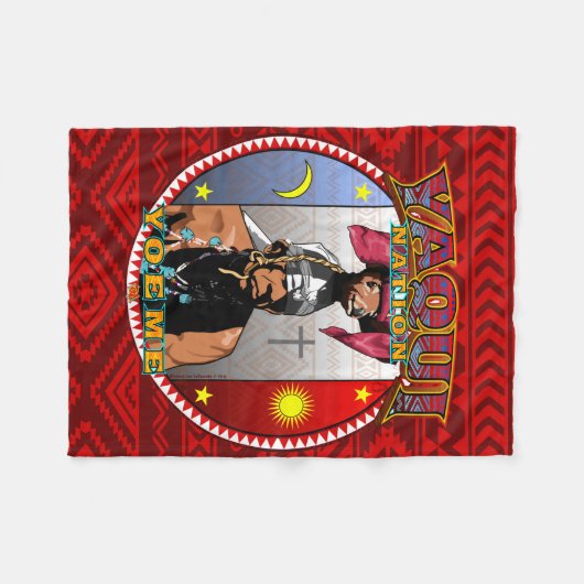 Couverture d'ouatine de danseur de cerfs communs (Devant (Horizontal))