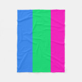 Couverture d'ouatine de drapeau de Polysexual (Devant)