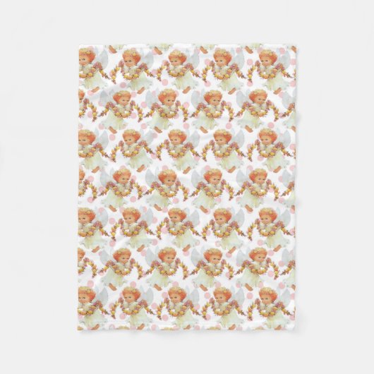 Couverture d'ouatine de fille d'ange de bébé (Devant)