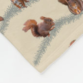 Couverture d'ouatine de frénésie d'écureuil (Coin)