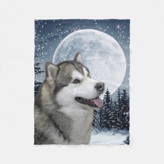 Couverture d'ouatine de Malamute (Devant)