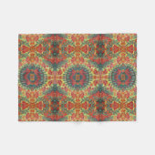 couverture d'ouatine de motif de feuille de (Devant (Horizontal))