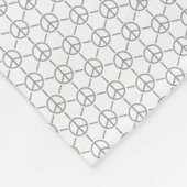 Couverture d'ouatine de motif de paix (Coin)