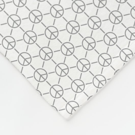 Couverture d'ouatine de motif de paix (Coin)