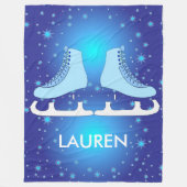 Couverture d'ouatine de patins de glace (Devant)