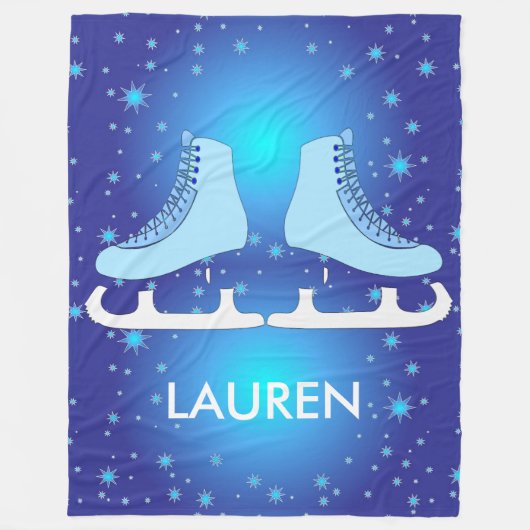 Couverture d'ouatine de patins de glace (Devant)
