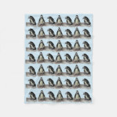 Couverture d'ouatine de pingouins (Devant)