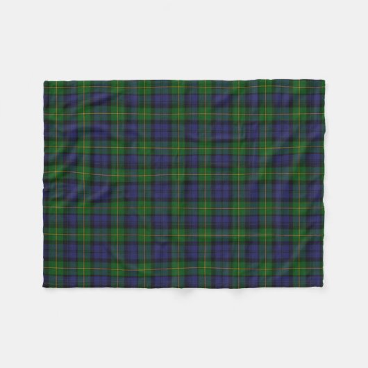 Couverture d'ouatine de plaid de Gordon de clan (Devant (Horizontal))