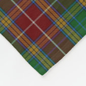 Couverture d'ouatine de plaid de tartan de clan de (Coin)
