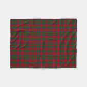 Couverture d'ouatine de plaid de tartan de clan de (Devant (Horizontal))