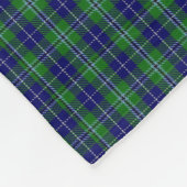 Couverture d'ouatine de plaid de tartan de clan de (Coin)
